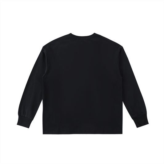Jabhaus kids Cool Cat Heart Sunglasses Graphic Long Sleeve T‑Shirt