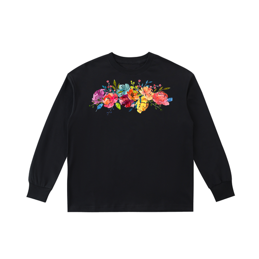 Kids' Quick-Dry Cotton Long-Sleeve Tee