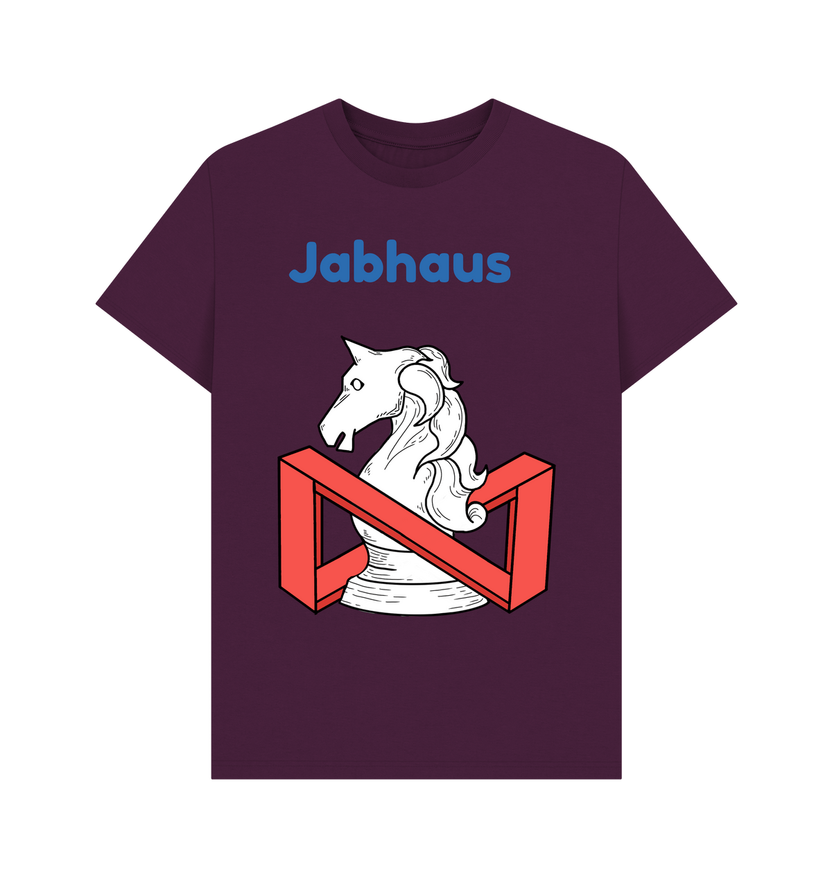 Purple Printed T-shirt Front