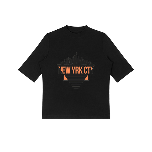 Essential Mock Neck Short Sleeve T-Shirt
