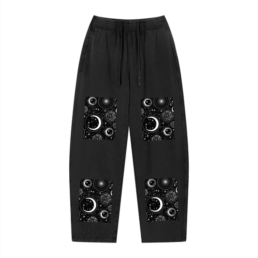 Unisex Vintage Wash Loose Sweatpants
