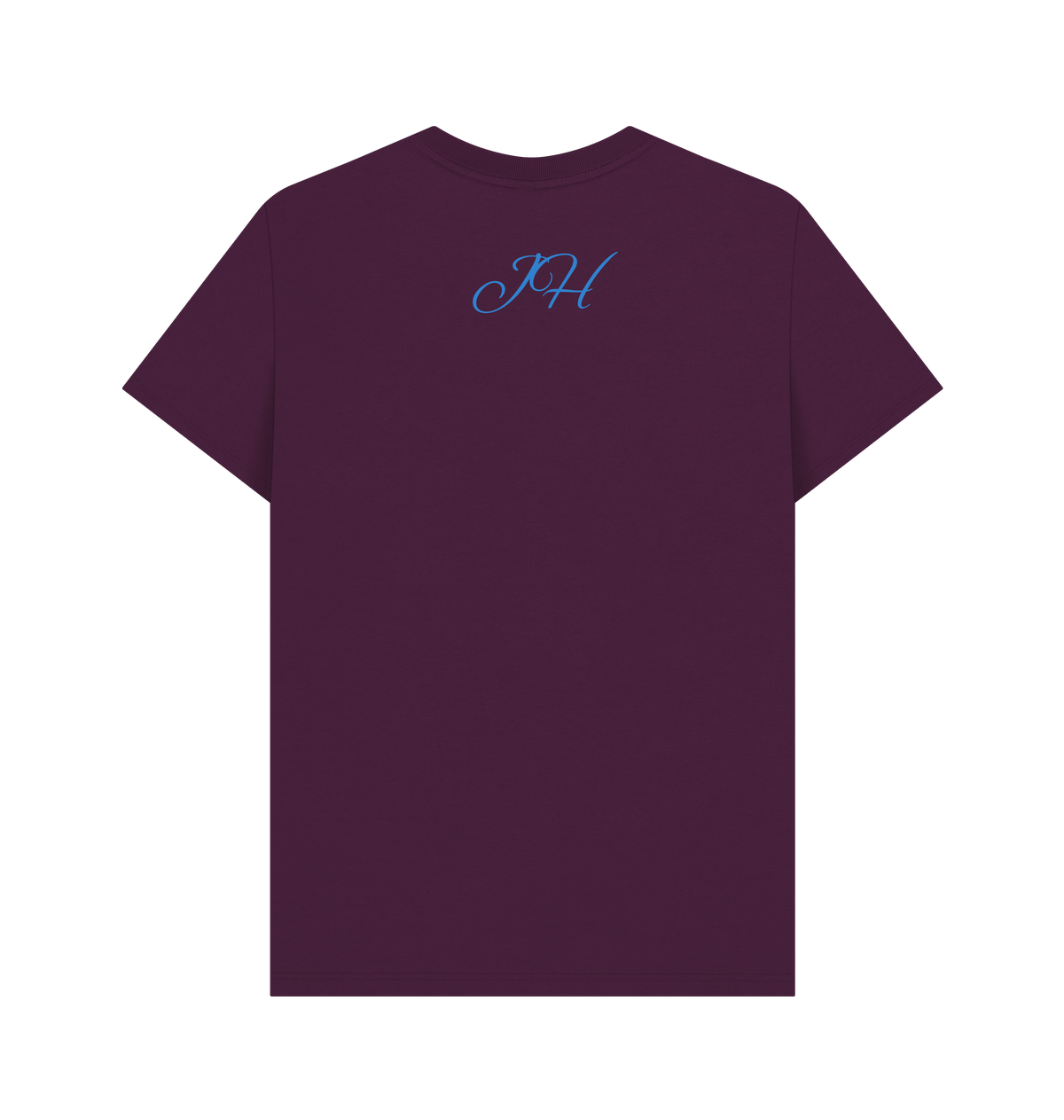 Purple Printed T-shirt Back