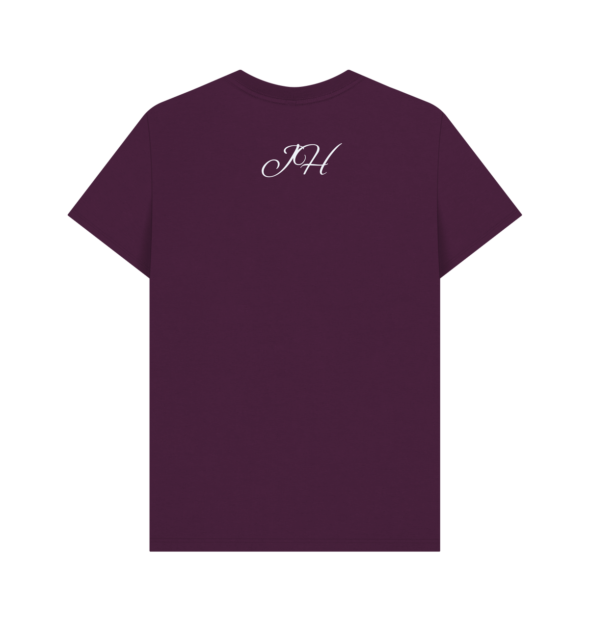 Purple Printed T-shirt Back