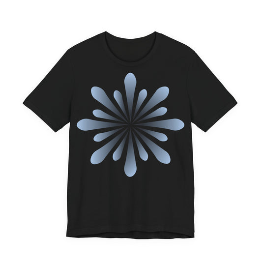 Abstract — Geometric Floral Graphic Tee
