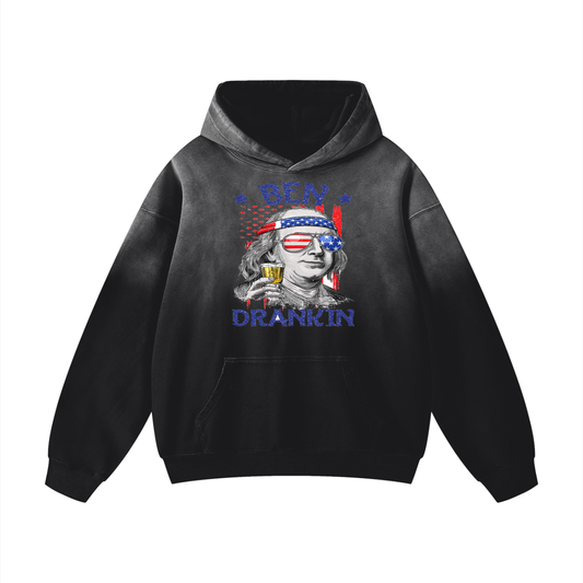 Heavyweight Sunfade Oversized Hoodie