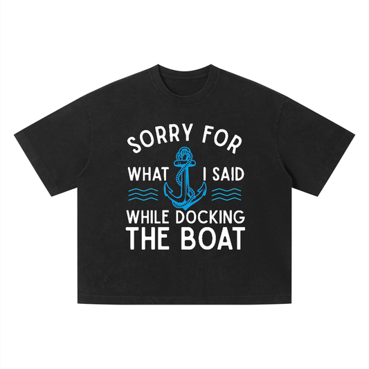 Jabhaus Funny Nautical Graphic T‑Shirt