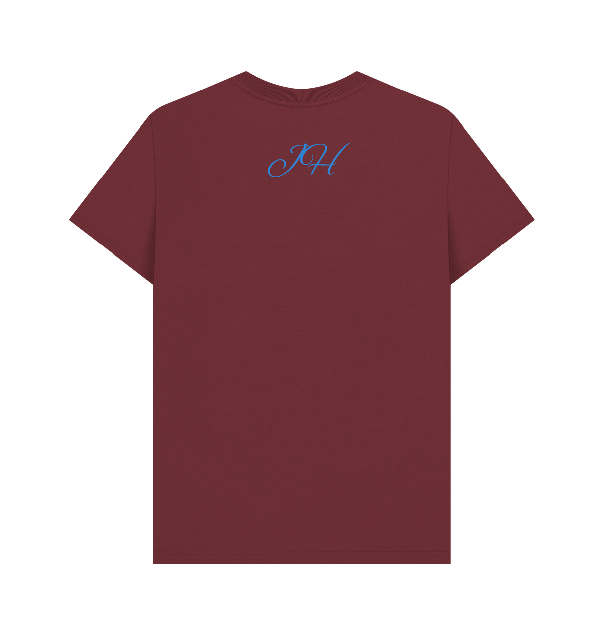Red Wine Printed T-shirt Back