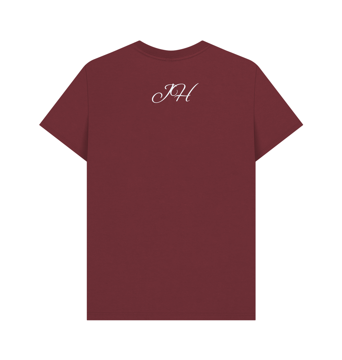 Red Wine Printed T-shirt Back