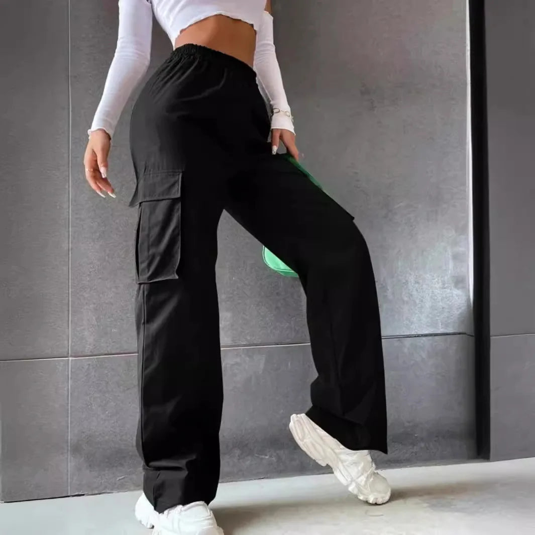 Fashion Women Baggy Joggers Oversized Trousers