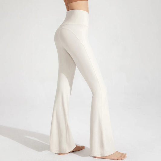 Women's High Waisted Bell Bottom Yoga Pants - Flare Leg Activewear