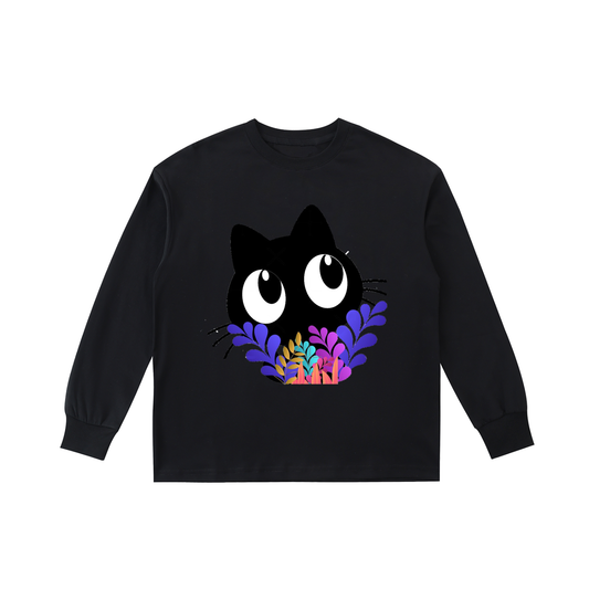 Kids' Quick-Dry Cotton Long-Sleeve Tee
