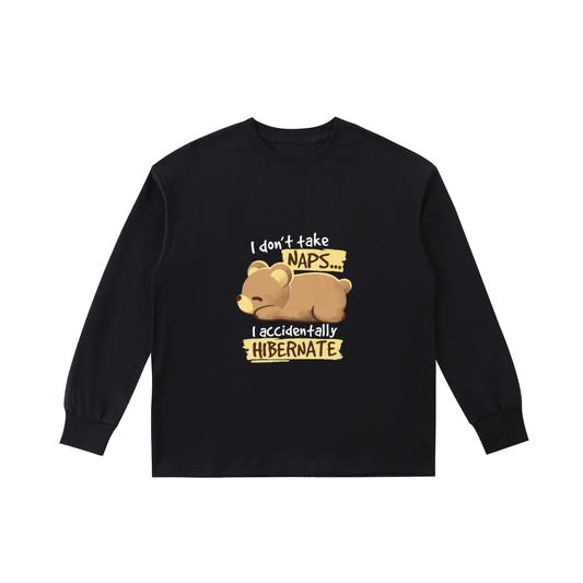 Kids' Quick-Dry Cotton Long-Sleeve Tee