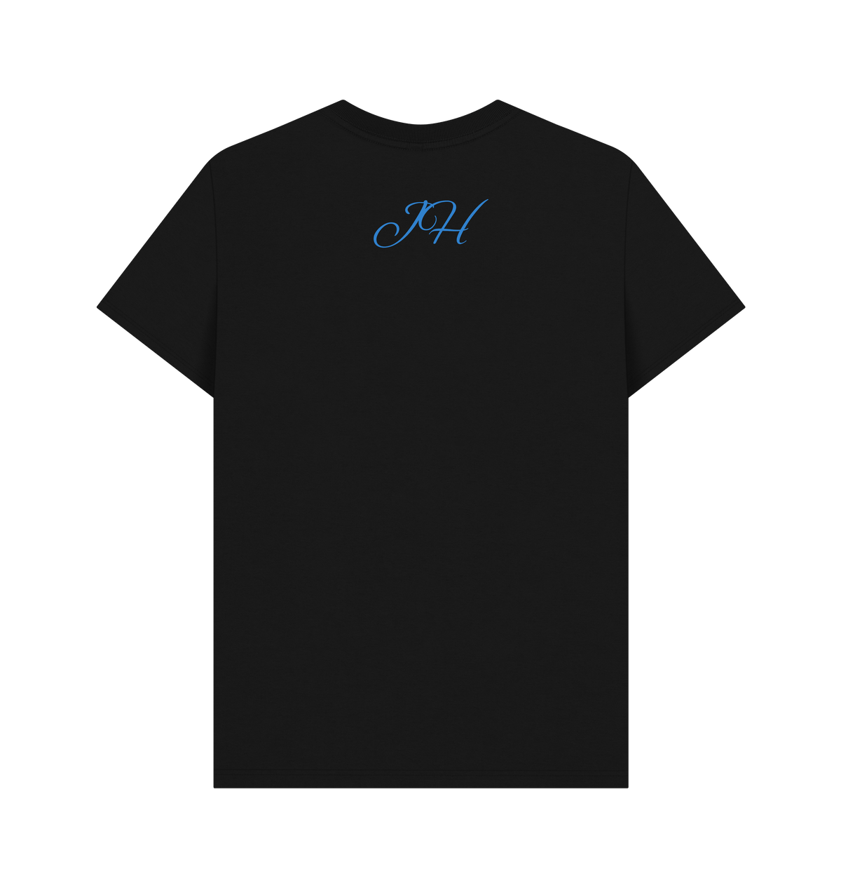 Black Printed T-shirt Back